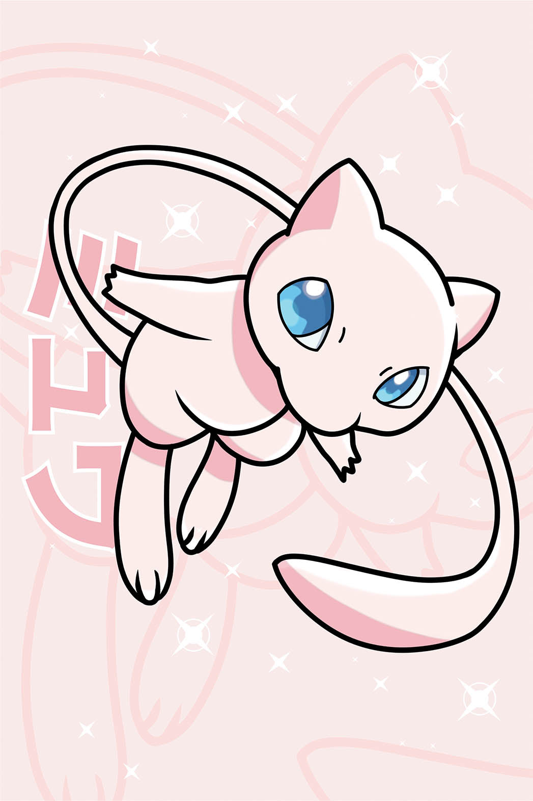 Mew Wall Poster