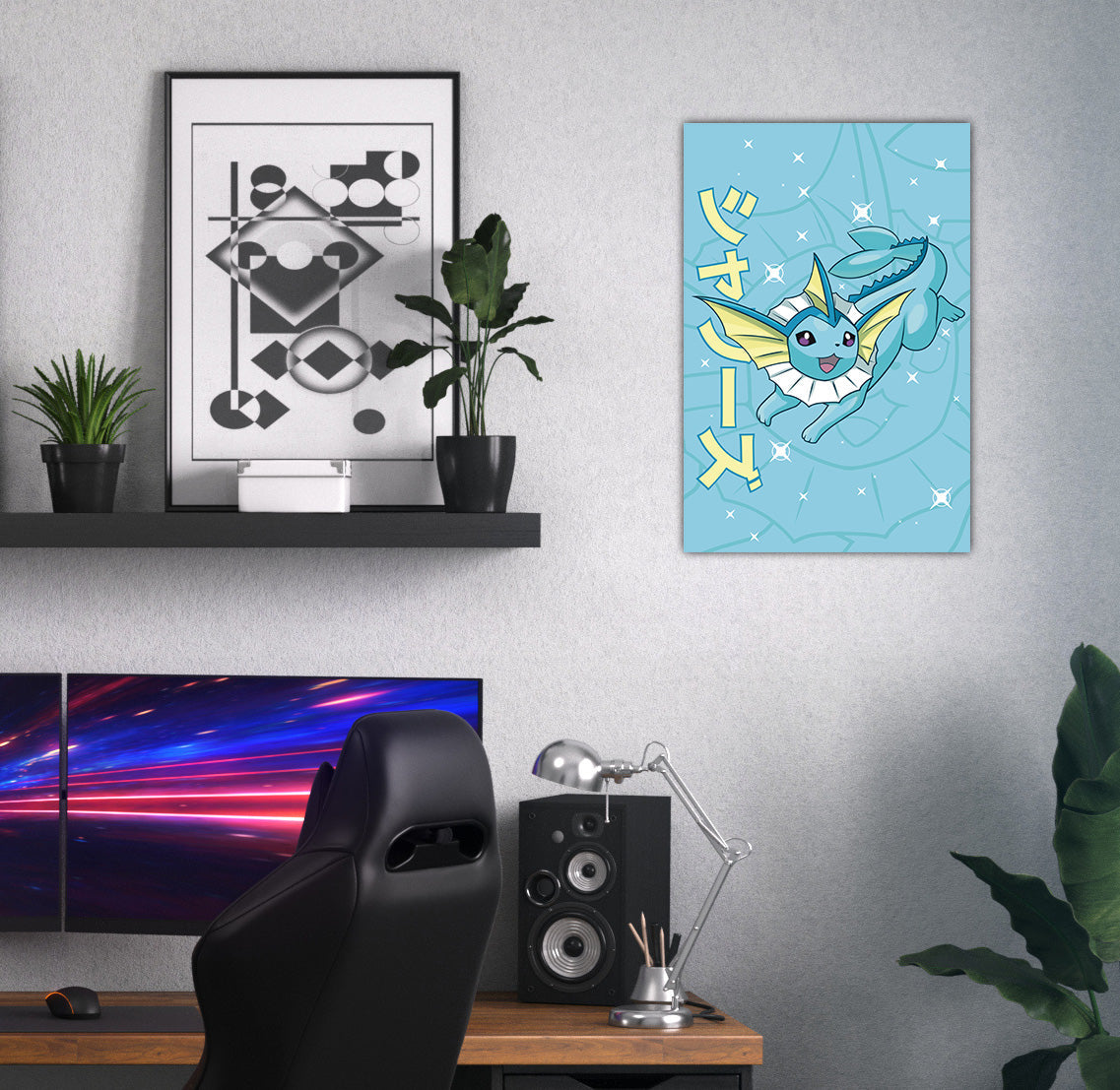 Vaporeon Wall Poster