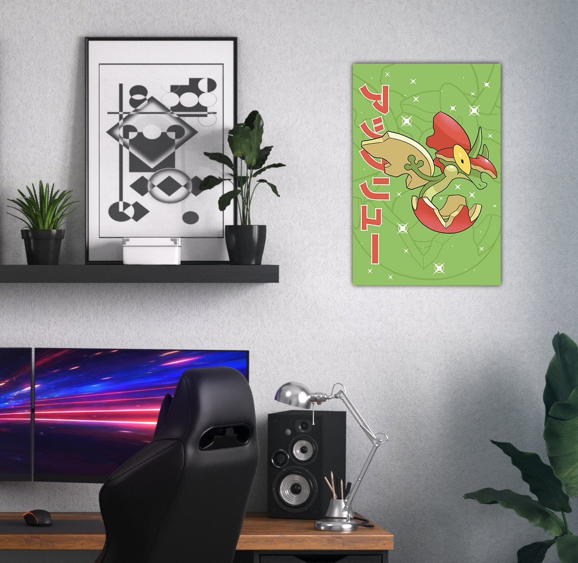 Flapple Wall Poster