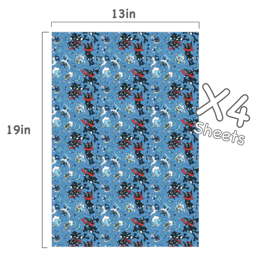 Greninja Wrapping Paper