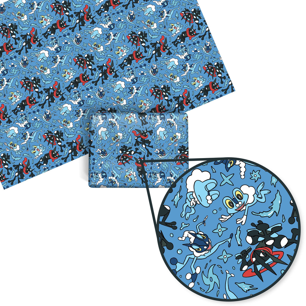 Greninja Wrapping Paper