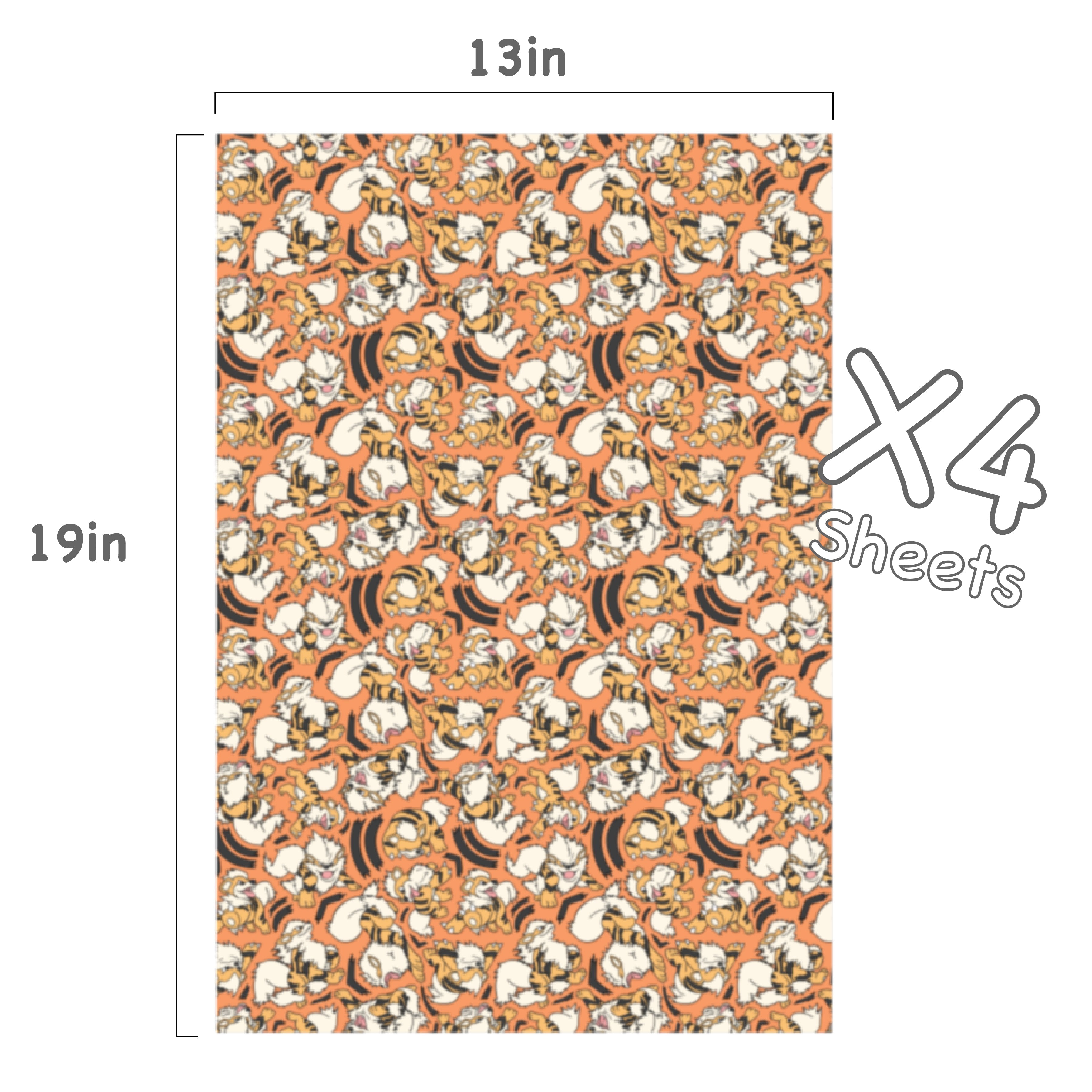 Arcanine Wrapping Paper