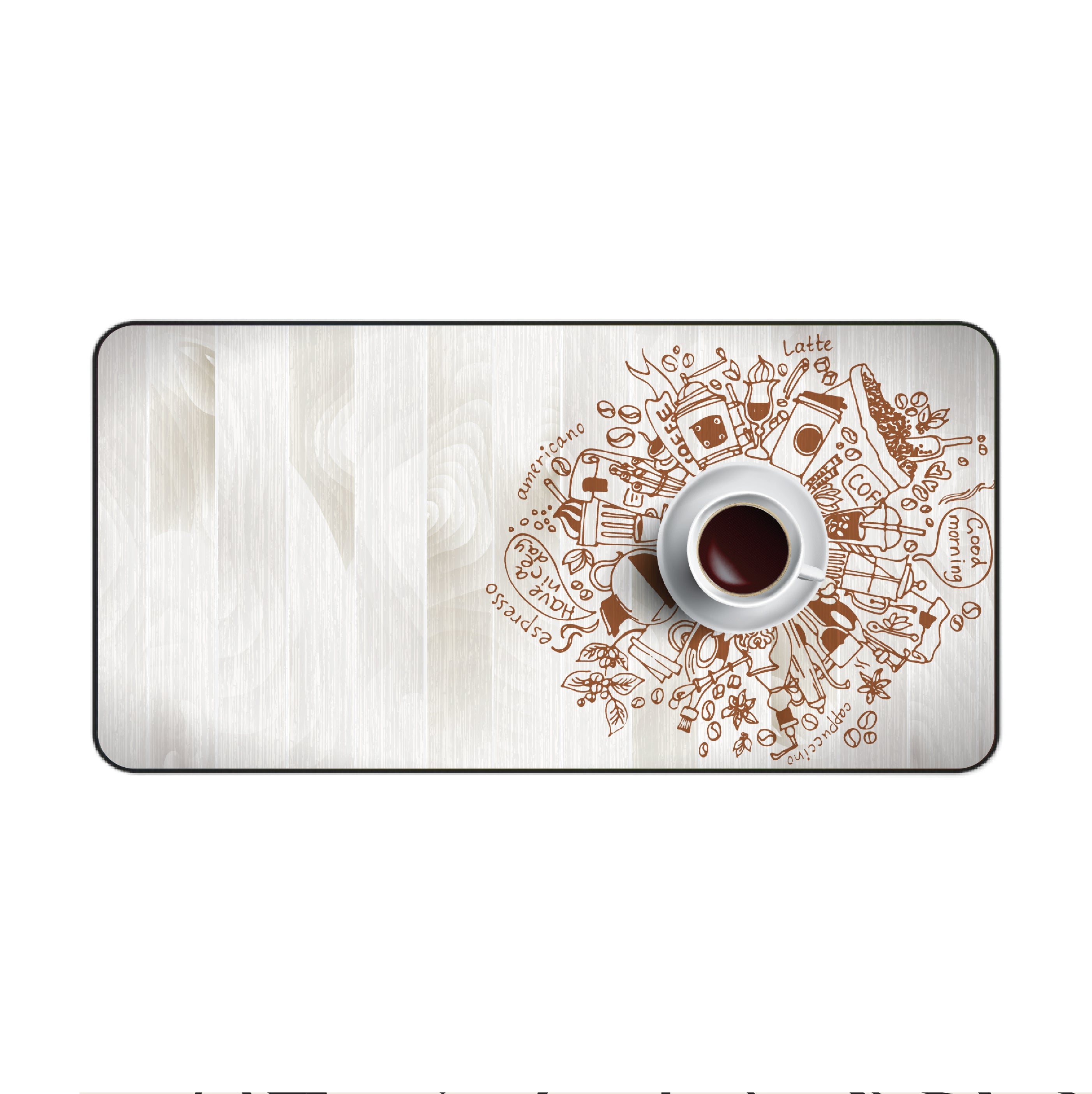 Coffee Cup Desk Mat
