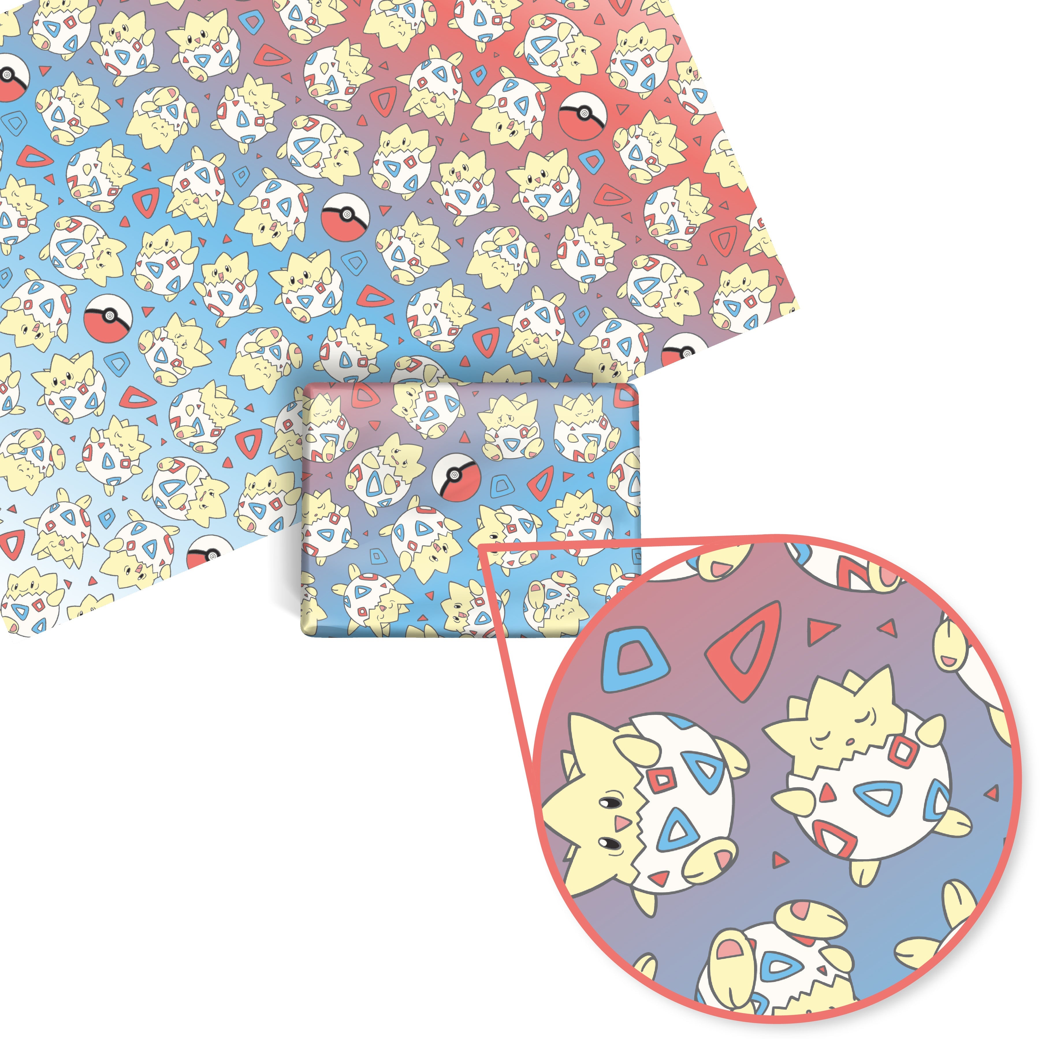 Togepi Rainbow Wrapping Paper
