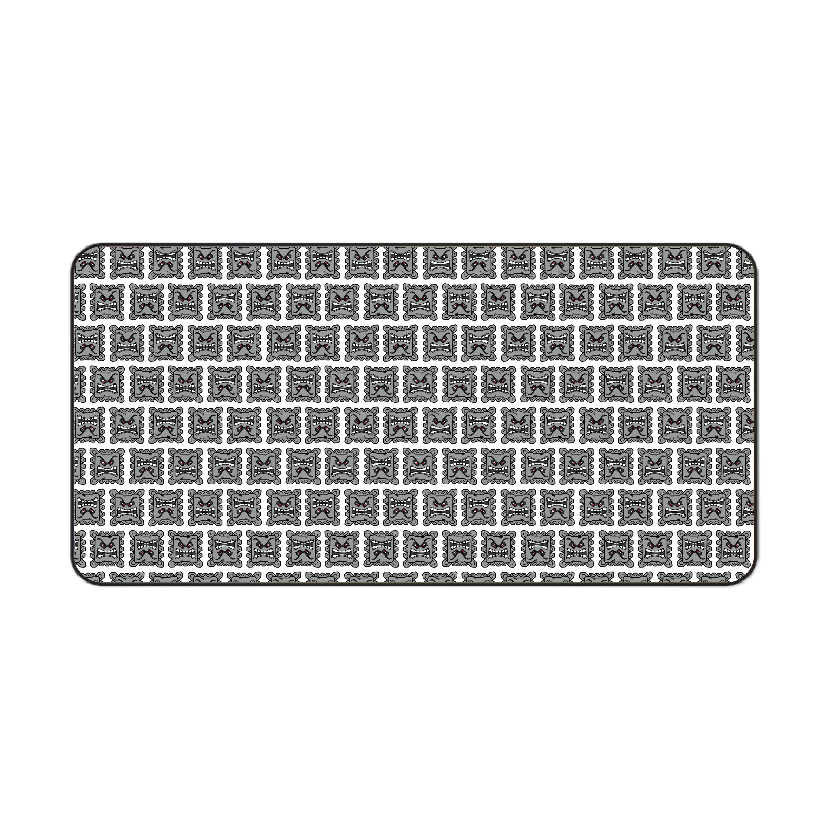 Mario Thwomp Desk Mat