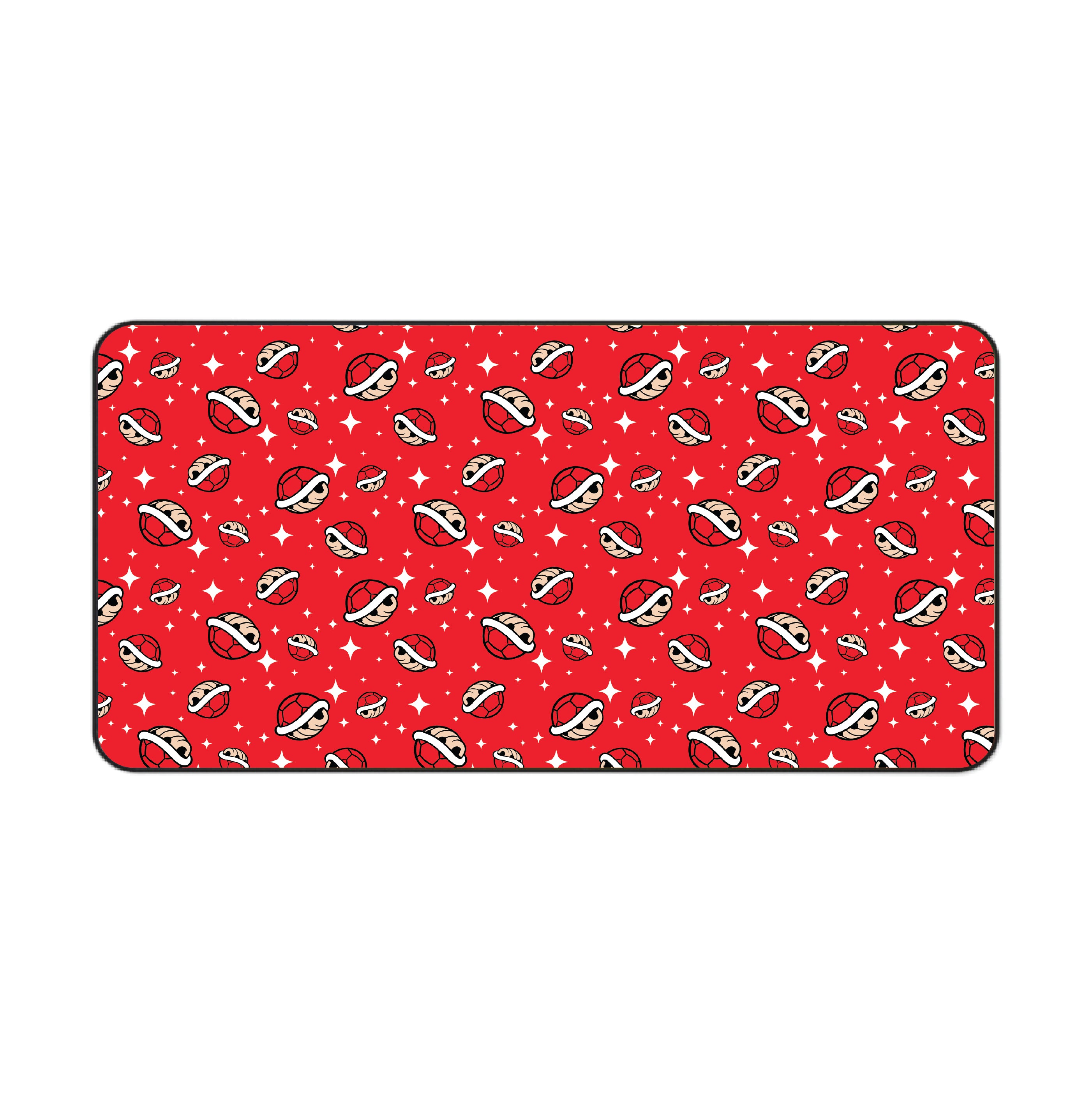 Mario Shells (Red) Desk Mat