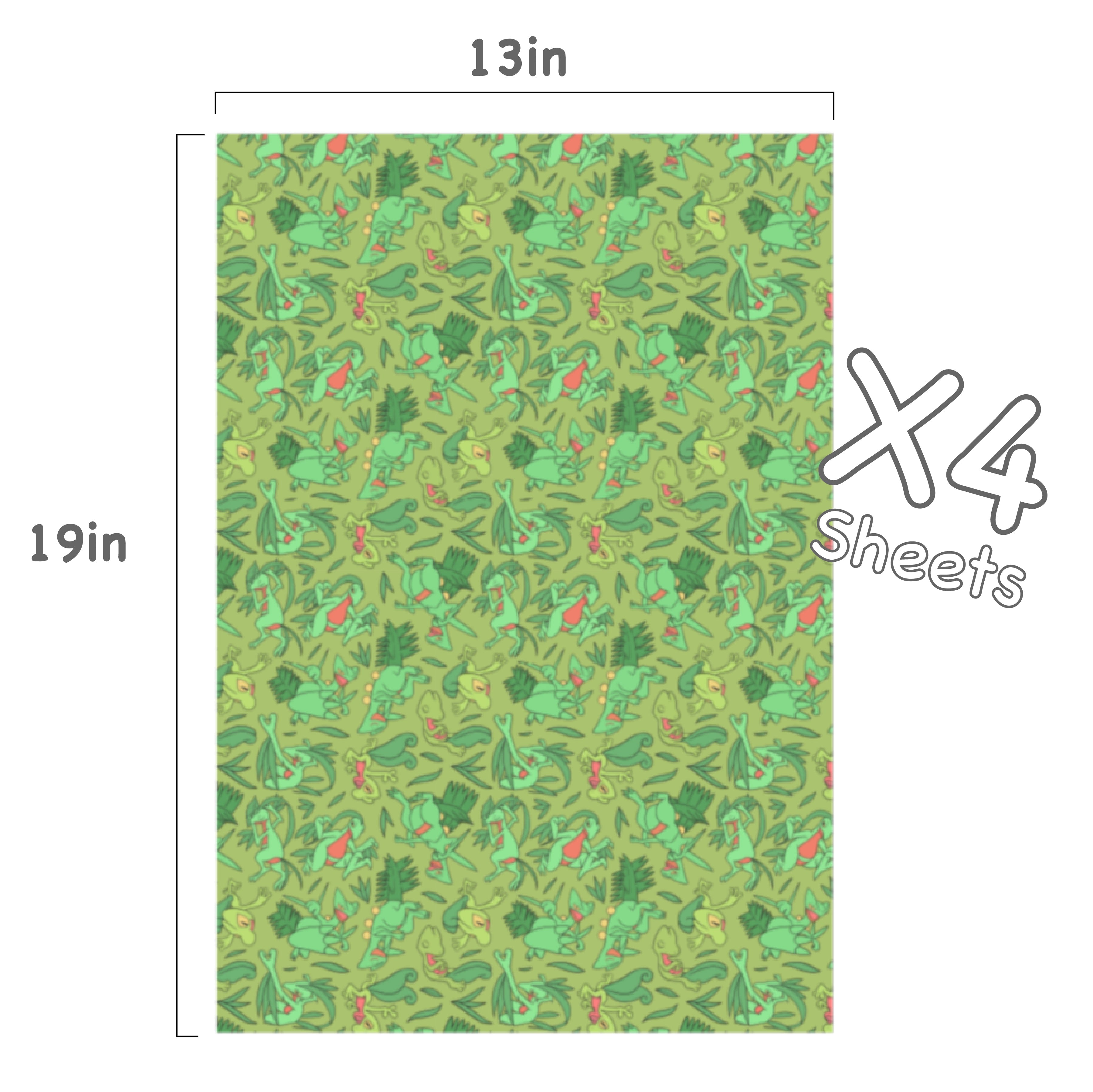Treeko Wrapping Paper