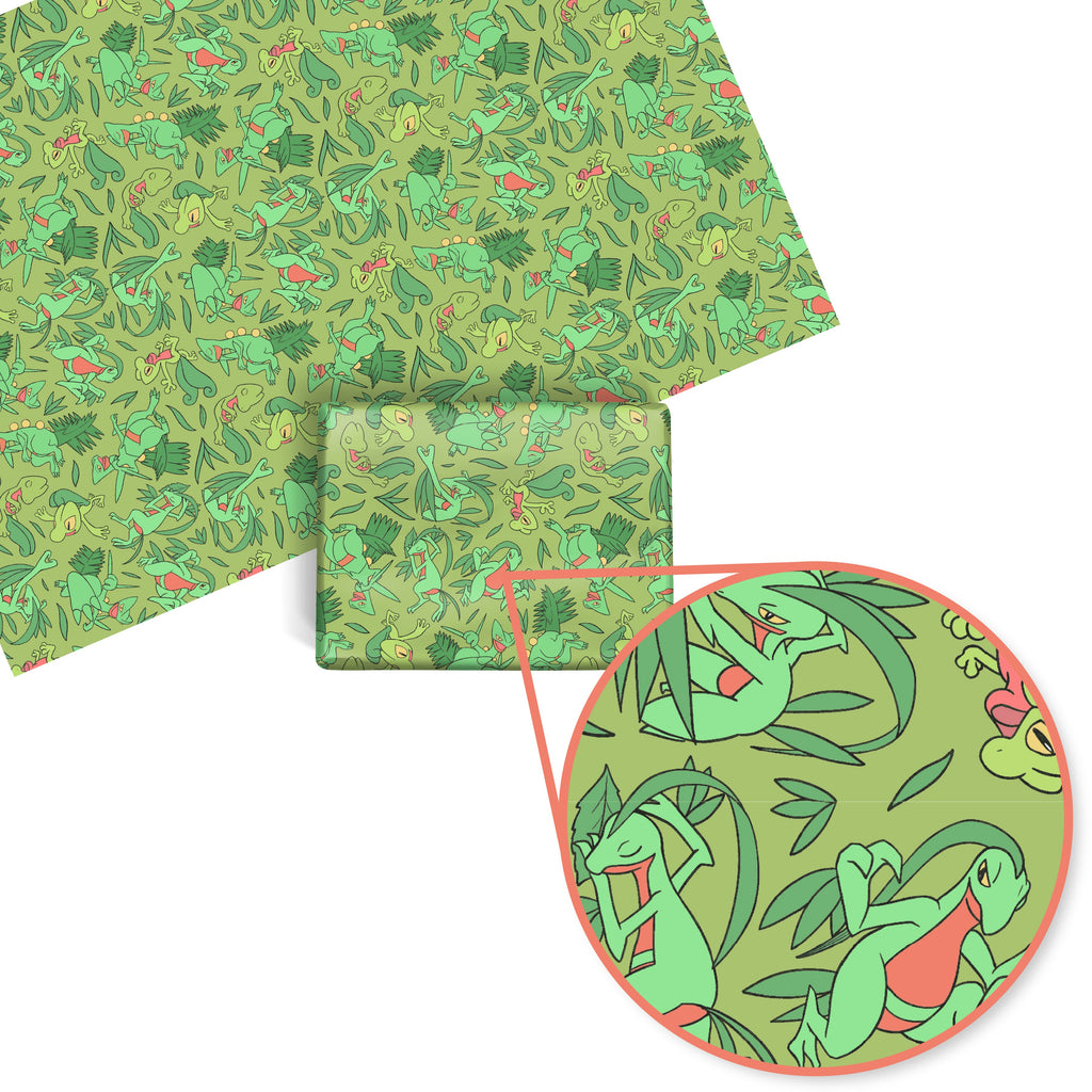Treeko Wrapping Paper
