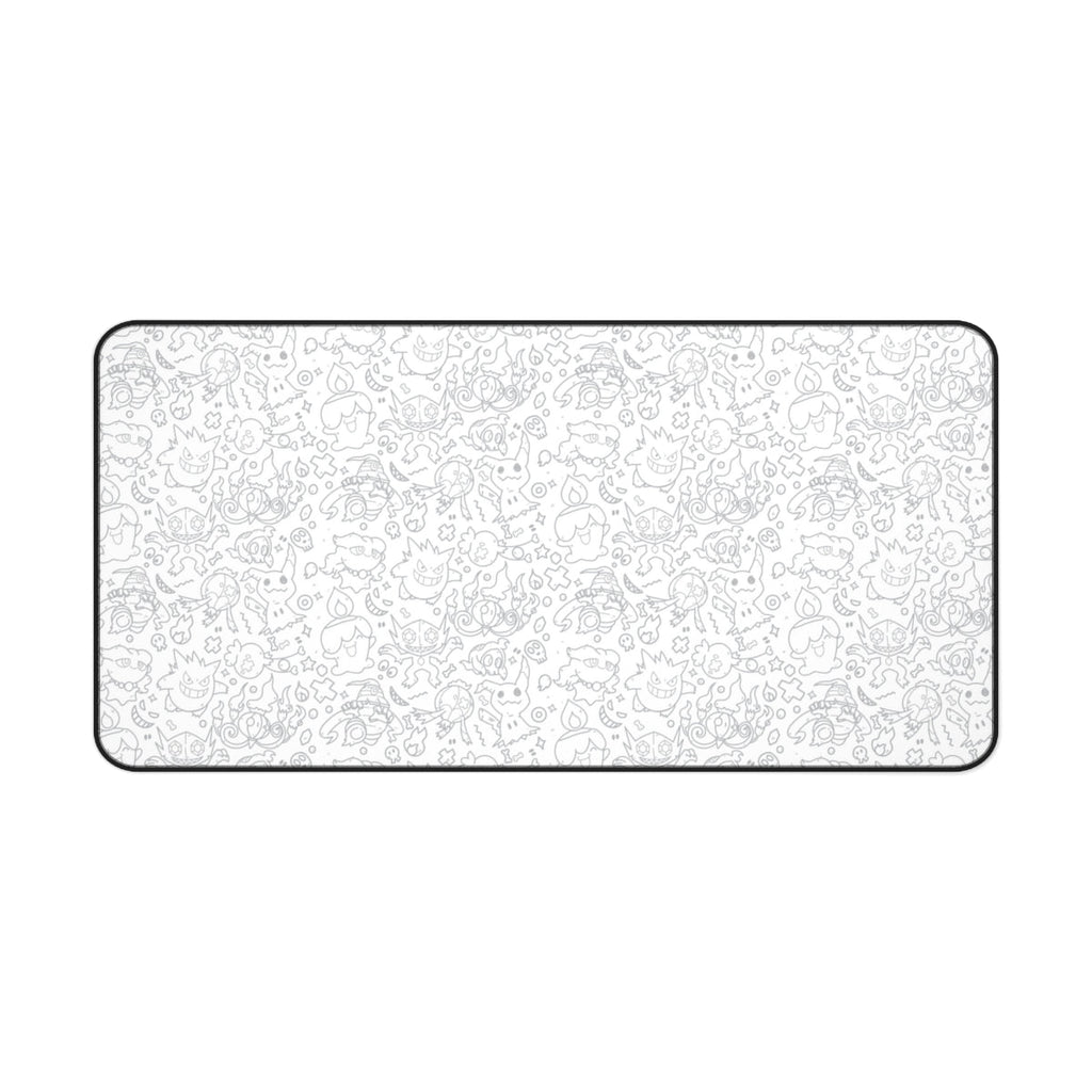 Ghost Pattern Desk Mat
