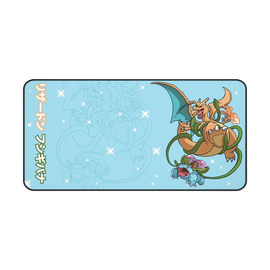Charizard & Venusaur Desk Mat
