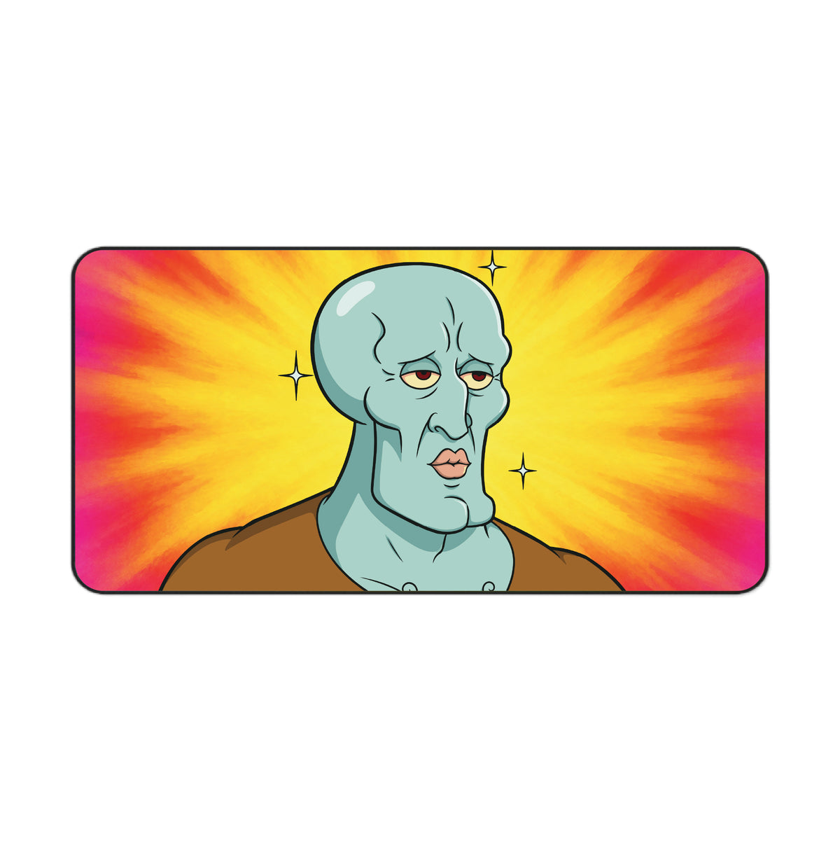 Squidward Desk Mat