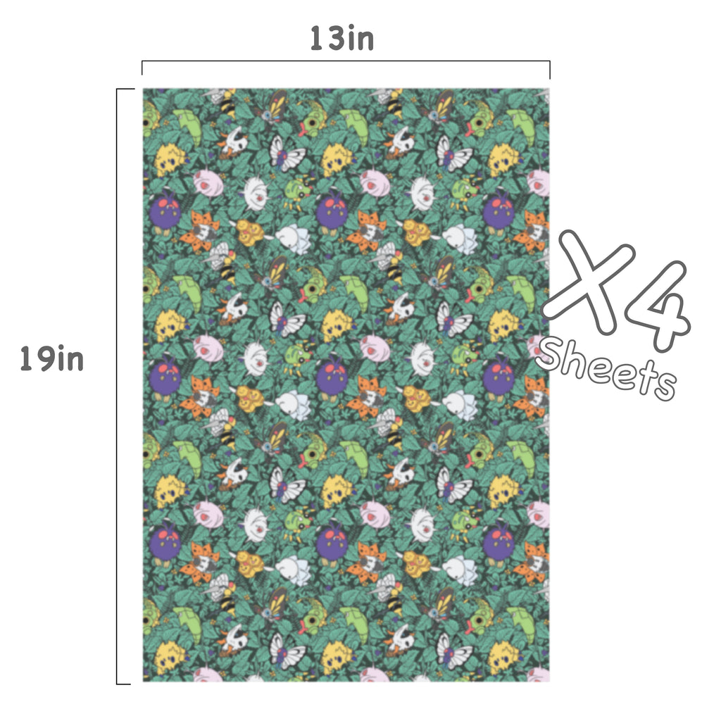 Bug Type Wrapping Paper