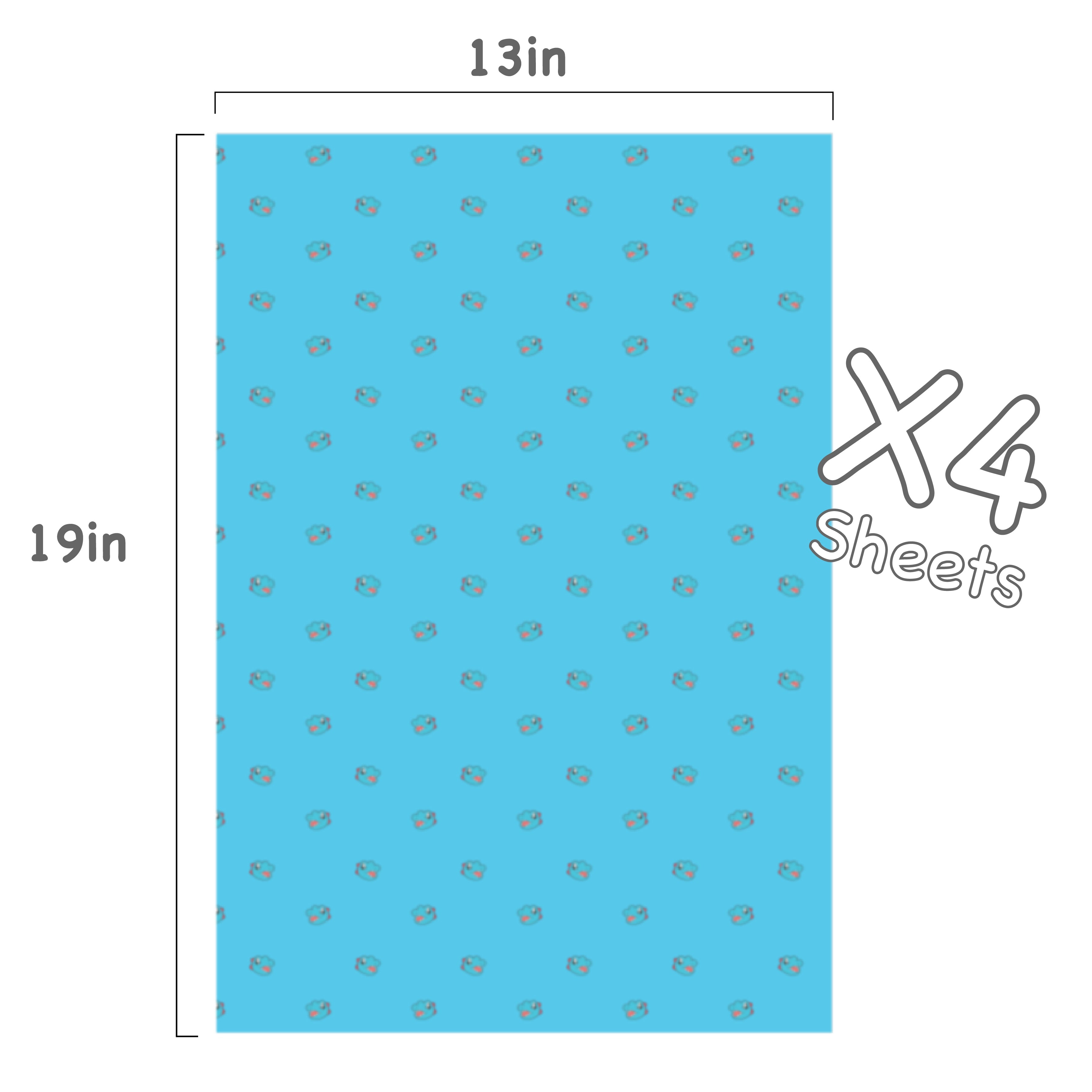 Totodile Wrapping Paper