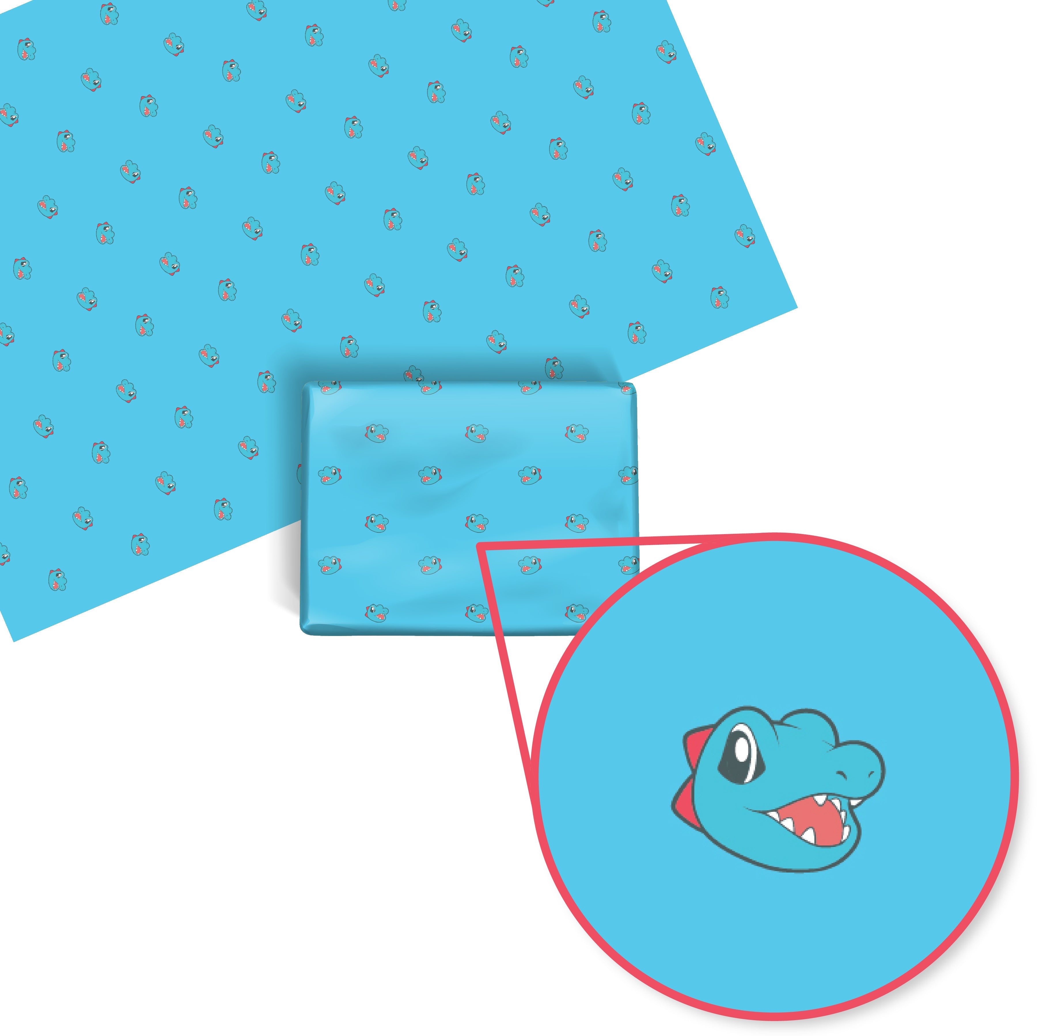 Totodile Wrapping Paper