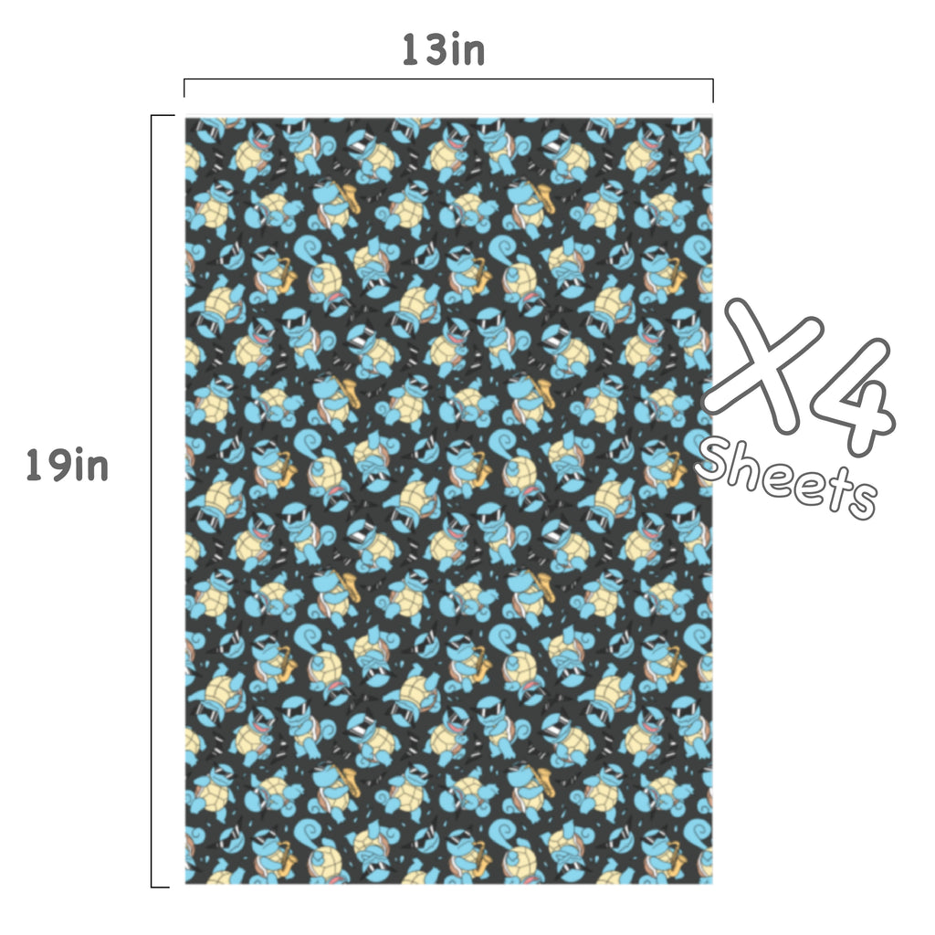 Squirtle Squad Wrapping Paper