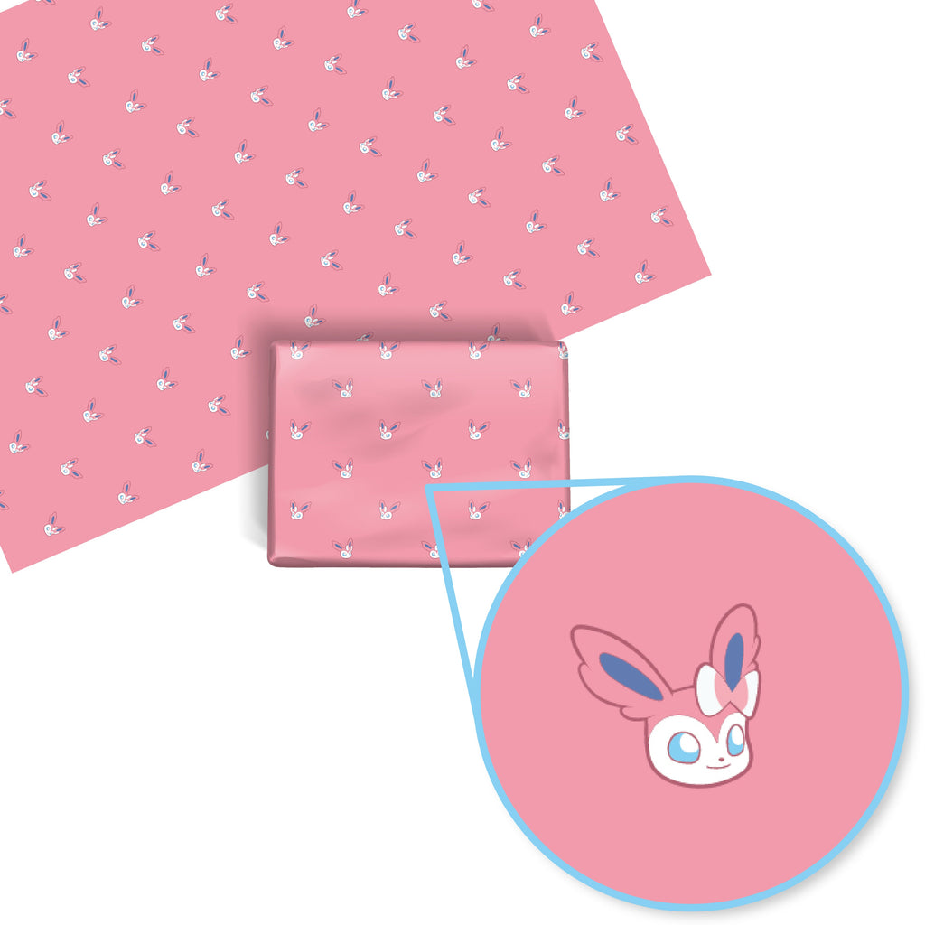 Sylveon Pink Wrapping Paper