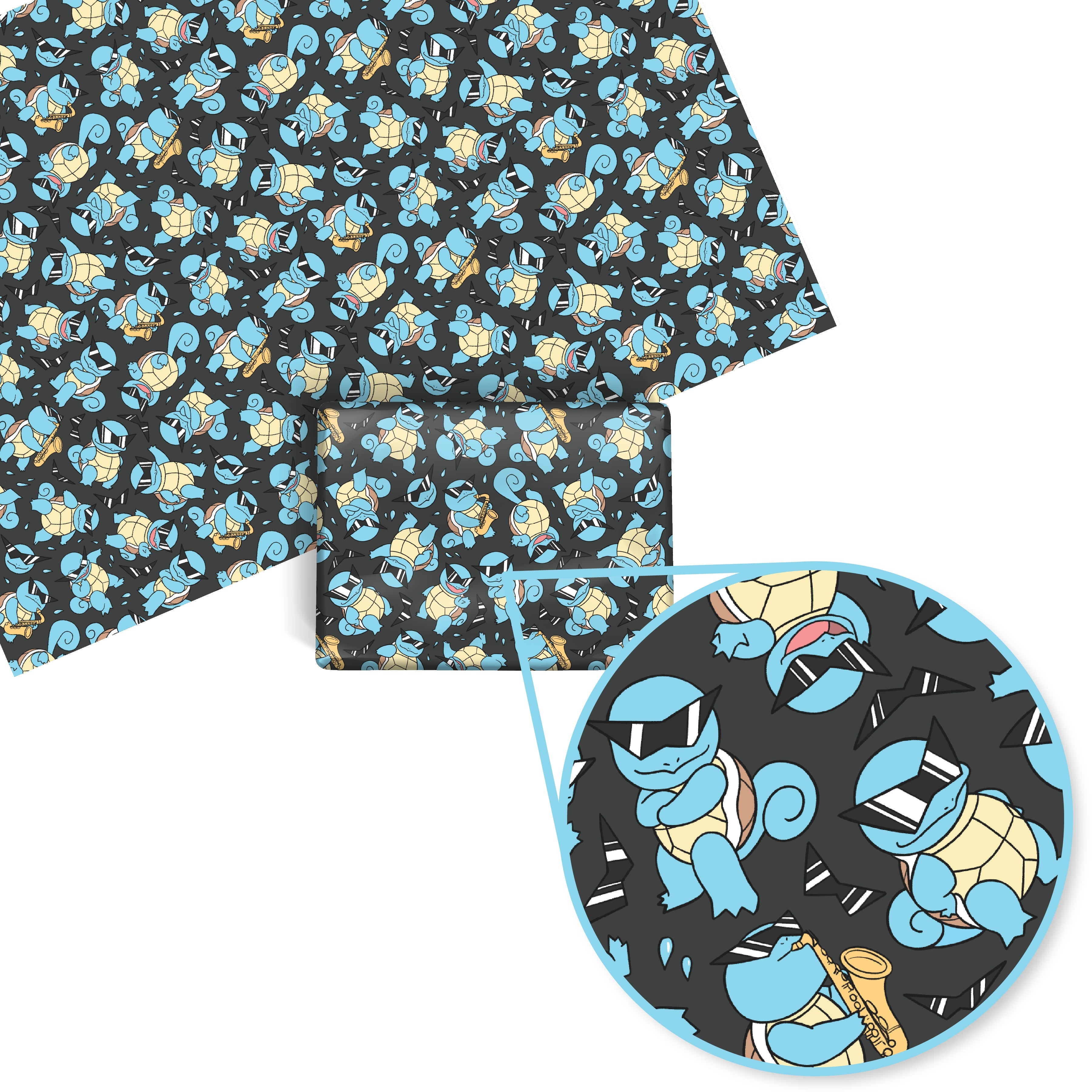 Squirtle Squad Wrapping Paper