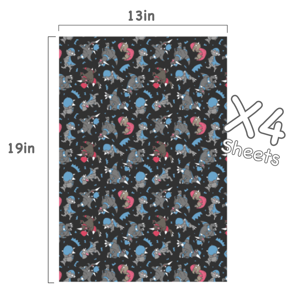 Cranidos Wrapping Paper