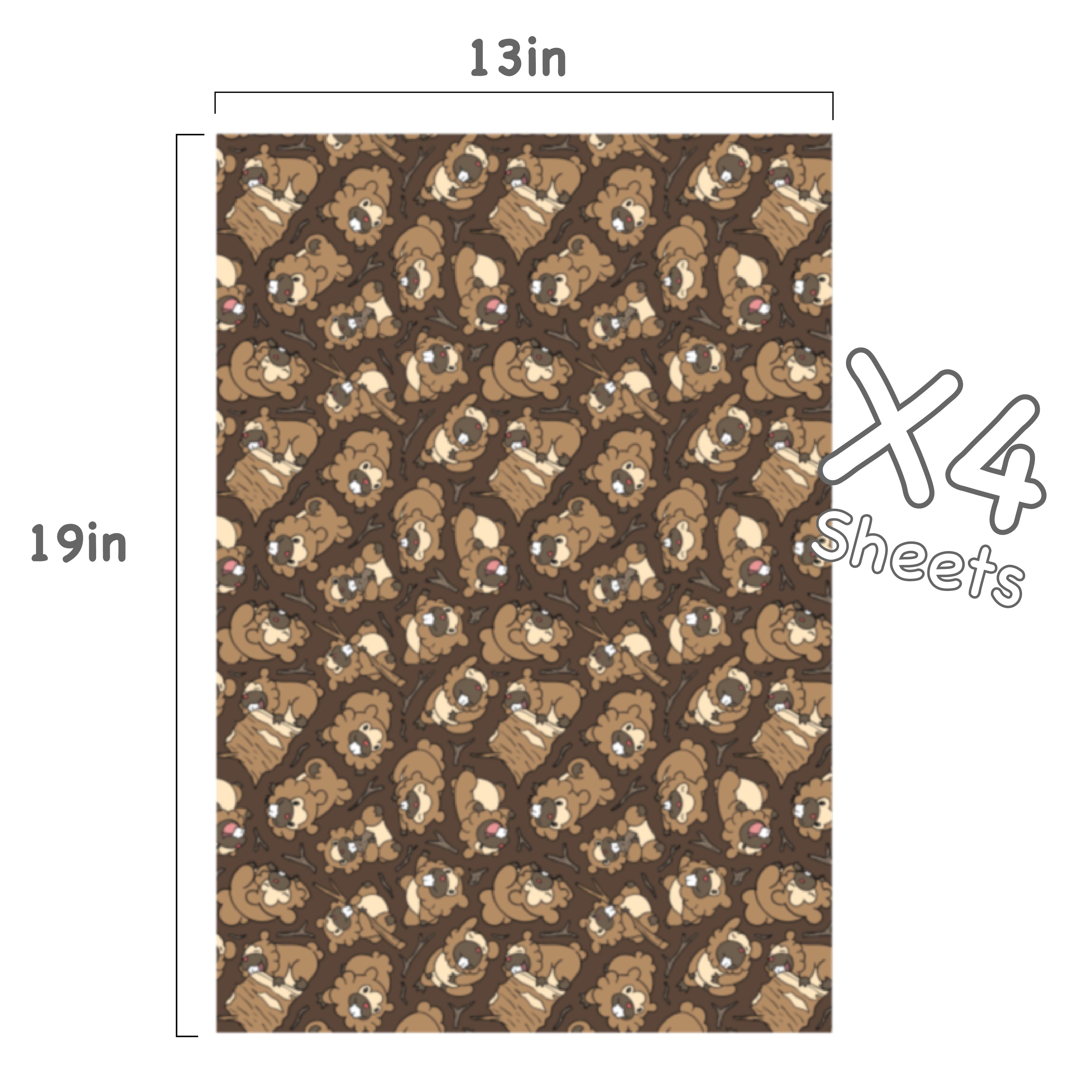 Bidoof Wrapping Paper