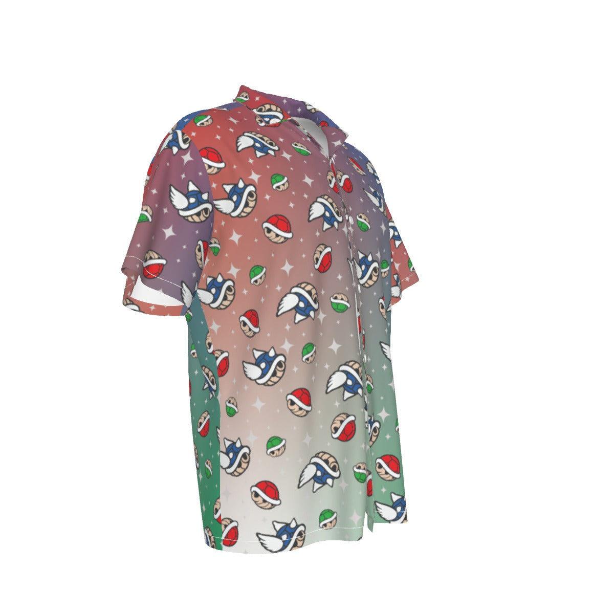 Mario Shells (Rainbow) Hawaiian Shirt