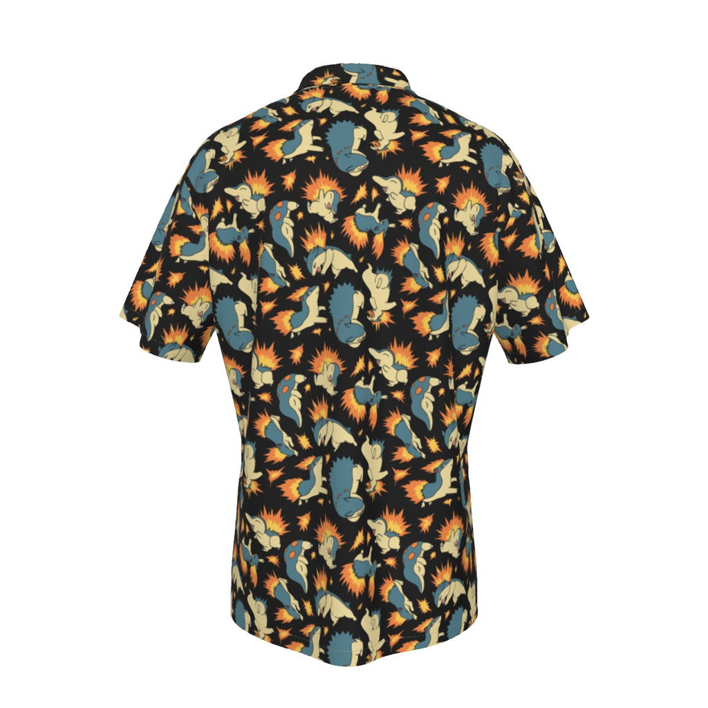 Typhlosion (Black) Hawaiian Shirt