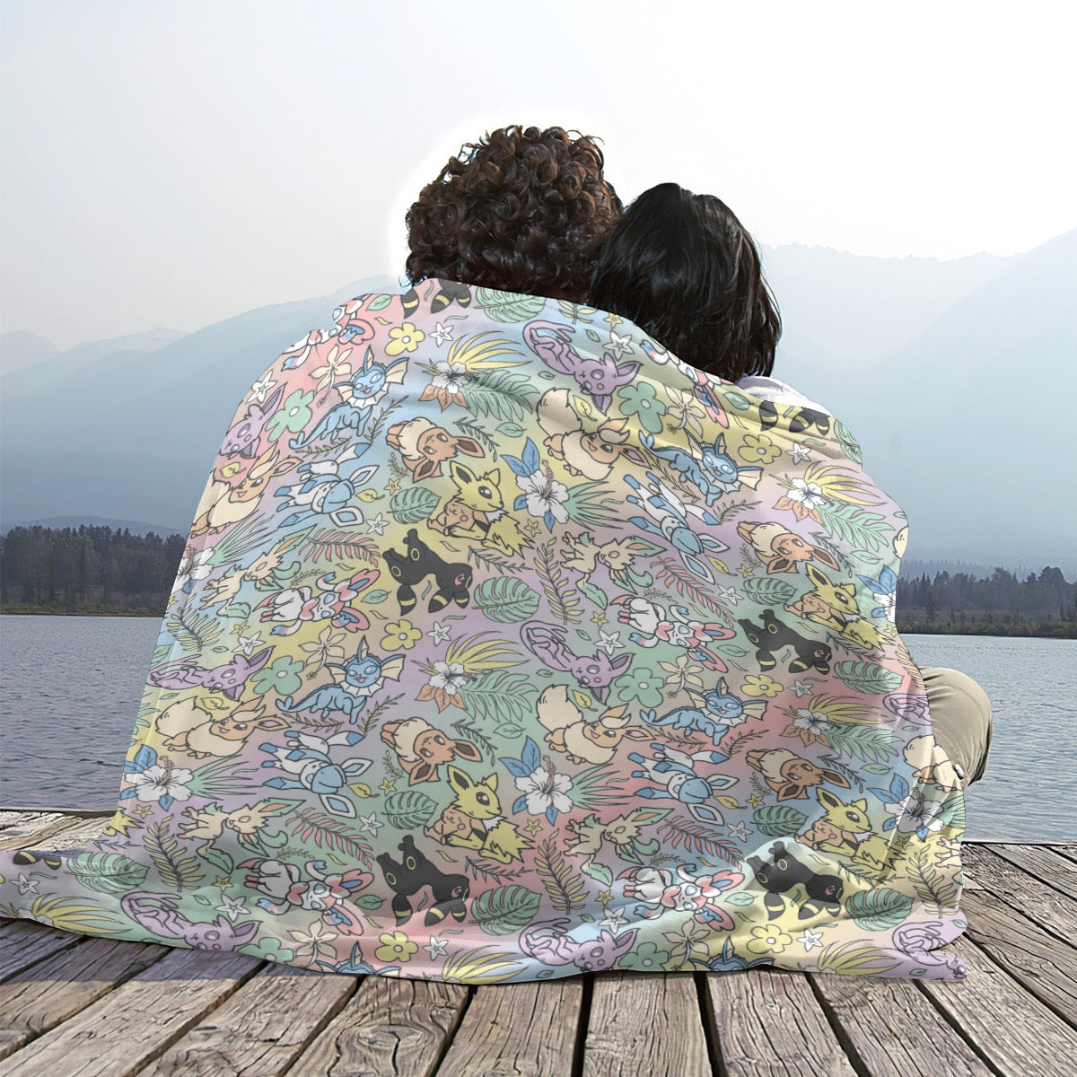 Eeveelution (Rainbow) Blanket