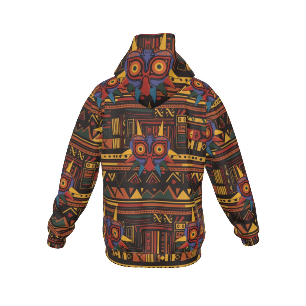 Zelda Majora's Mask Pattern Hoodie