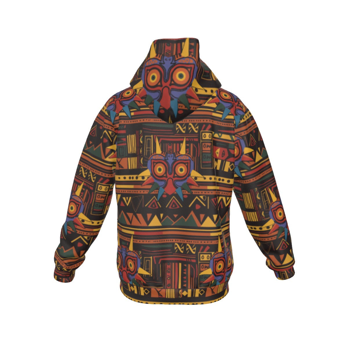 Zelda Majora's Mask Pattern Hoodie