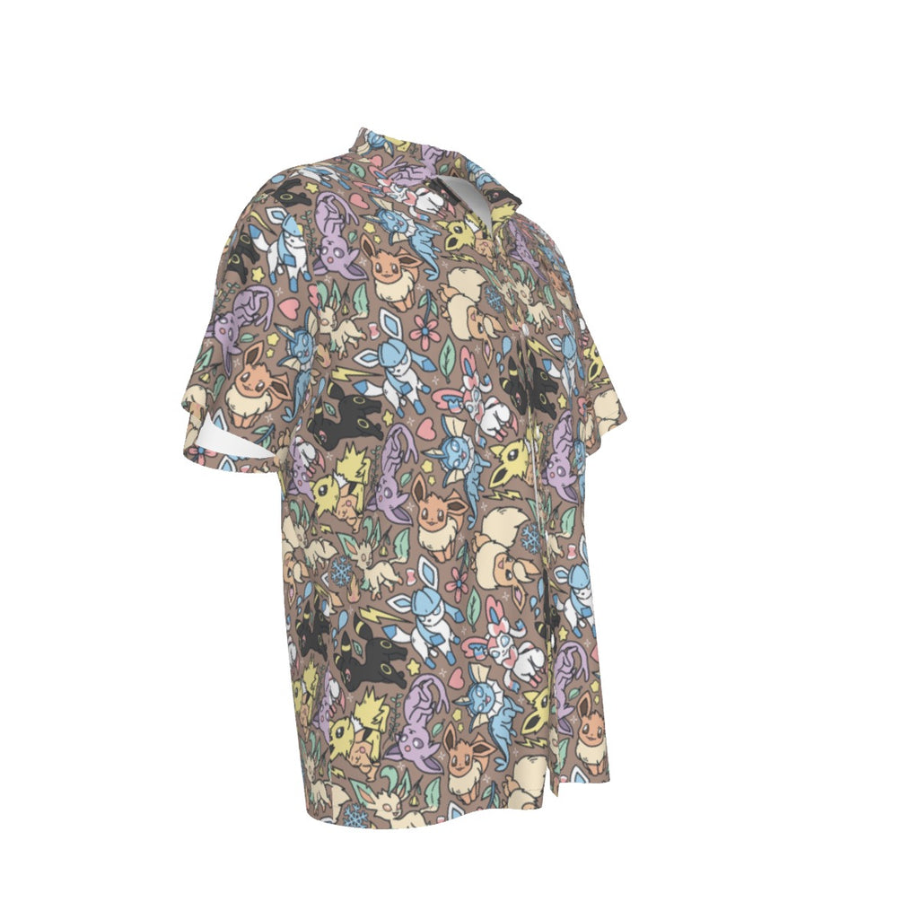 Eeveelutions (Brown) Hawaiian Shirt