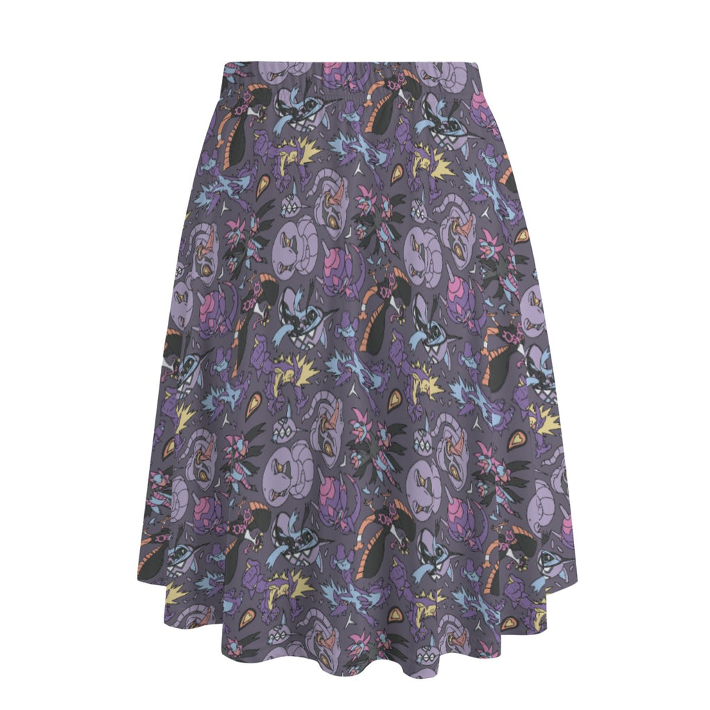 Gengar and Ghost Skirt