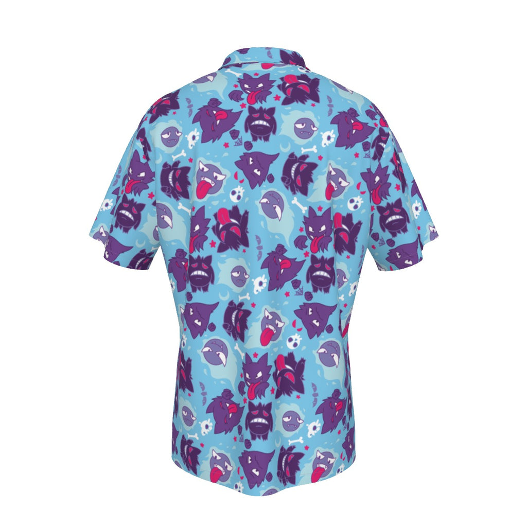 Gengar (Blue) Hawaiian Shirt