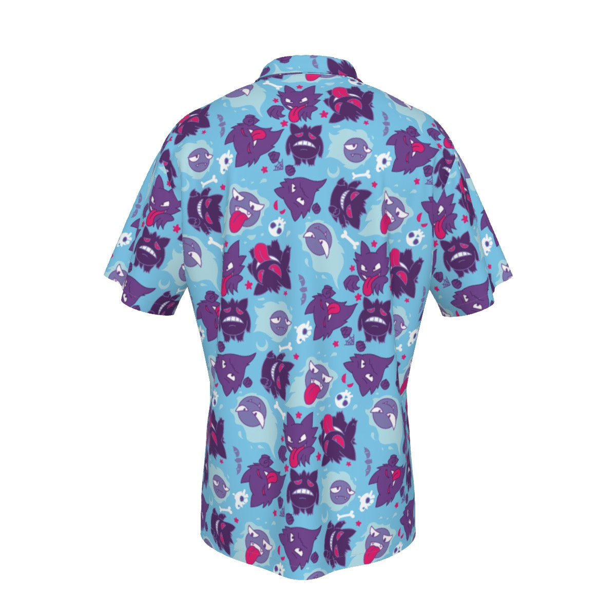 Gengar (Blue) Hawaiian Shirt