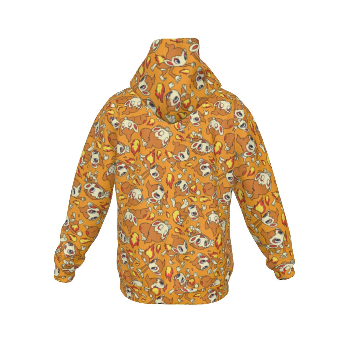 Chimchar Pattern Hoodie