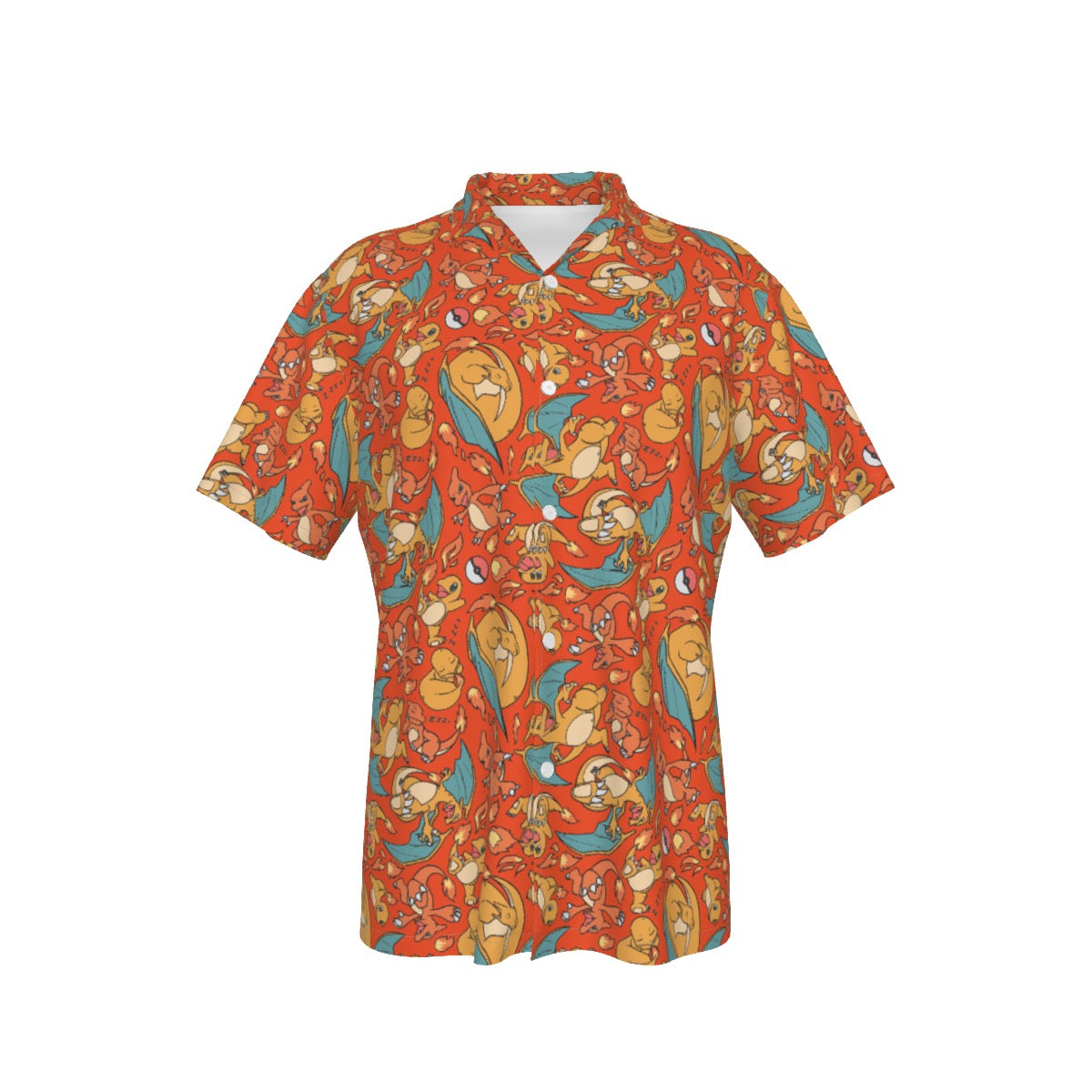 Charizard (Red) Hawaiian Shirt