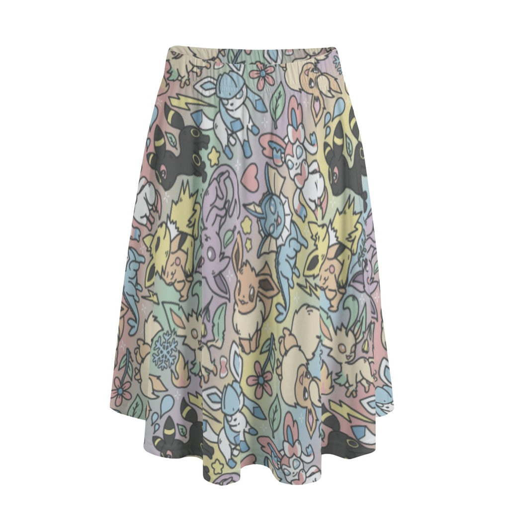 Eeveelutions Rainbow Skirt