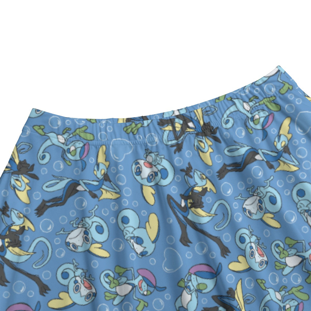Lucario and Riolu Skirt