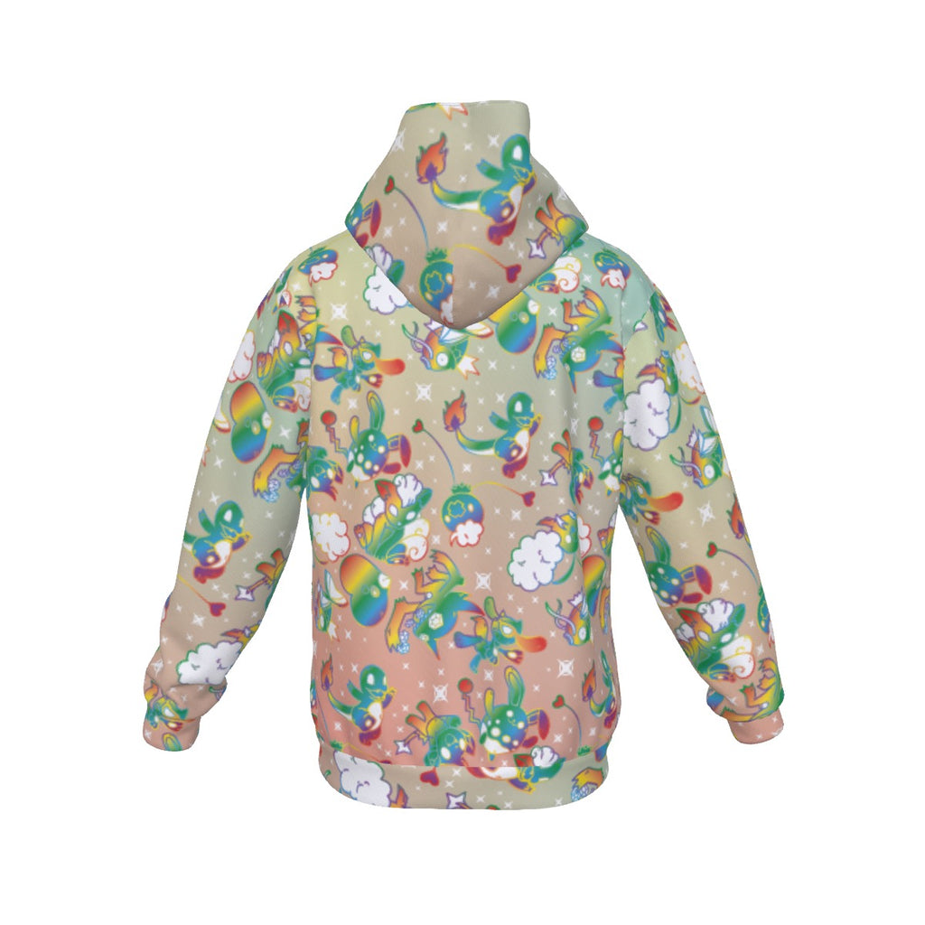 Character Pattern Hoodie