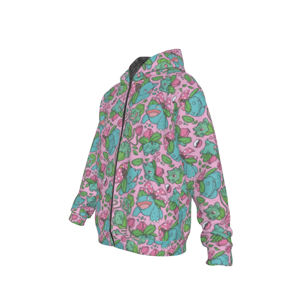 Venusaur (Pink) Pattern Hoodie