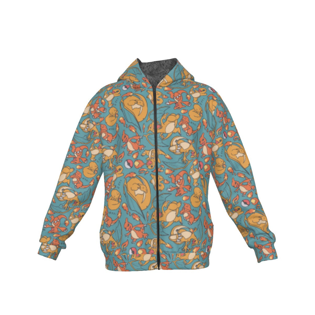 Charizard (Green) Pattern Hoodie