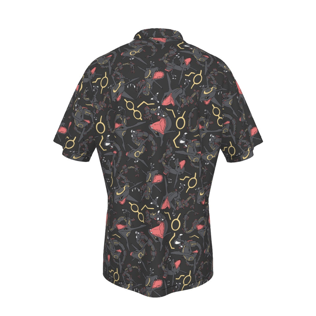 Rayquaza (Black) Hawaiian Shirt