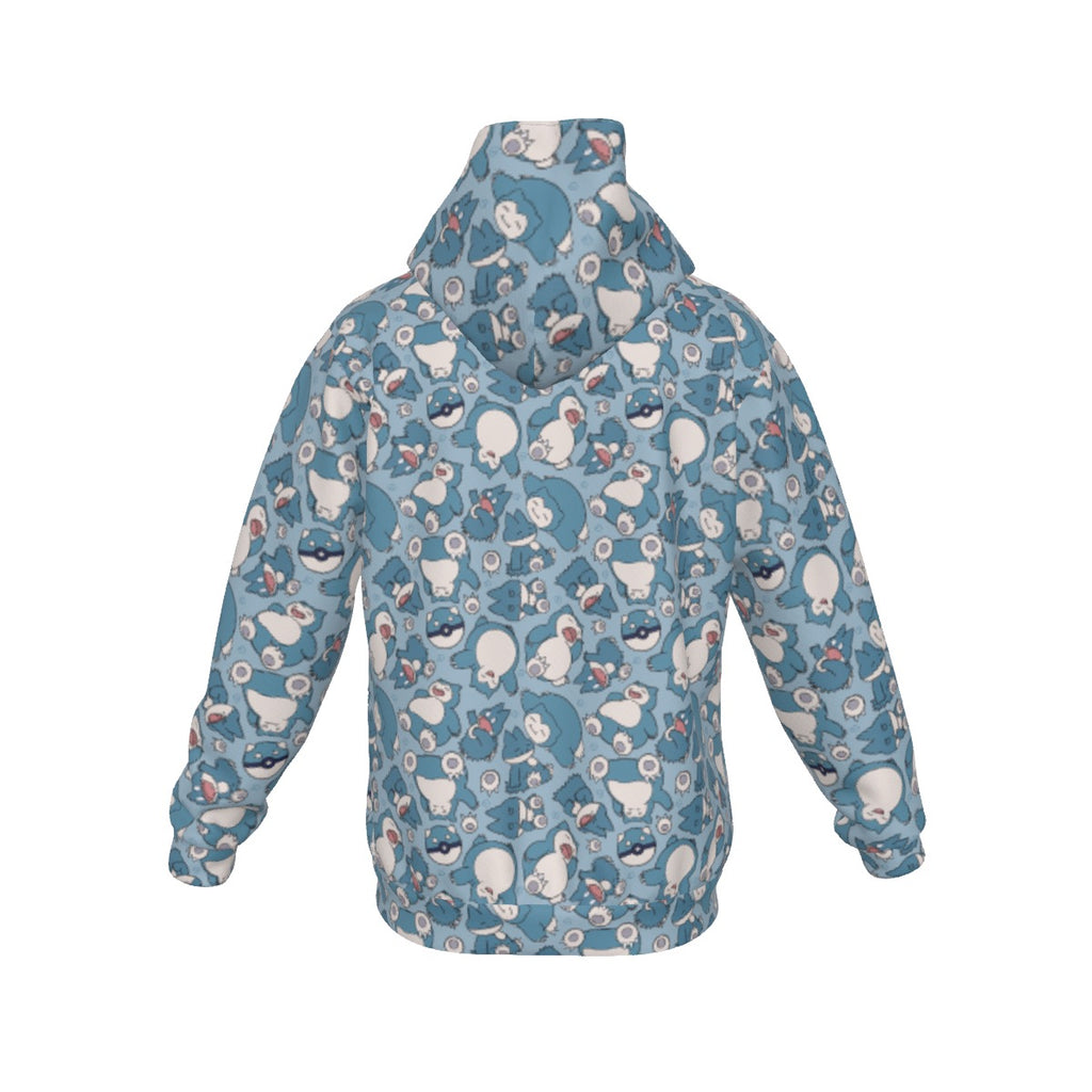 Snorlax Pattern Hoodie