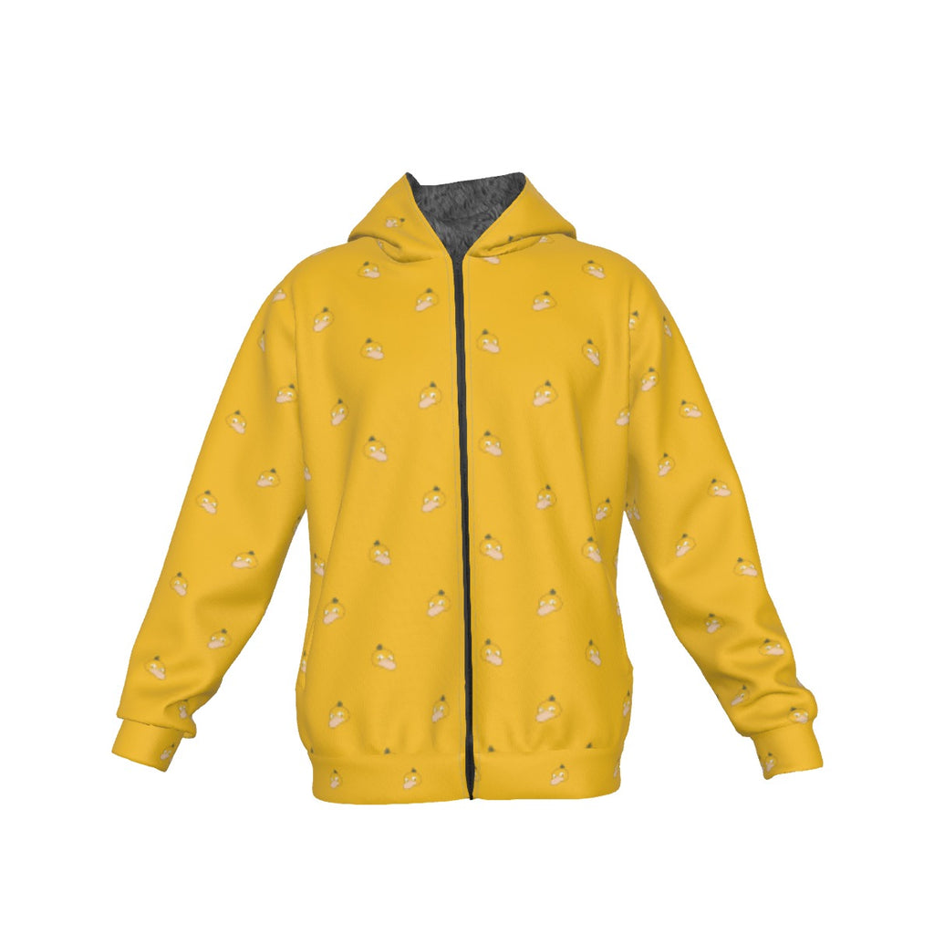 Psyduck Pattern Hoodie
