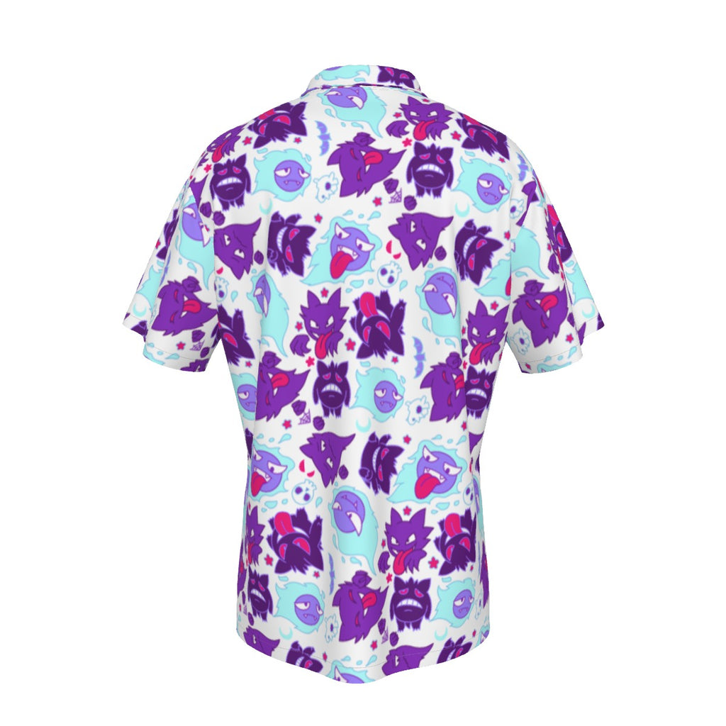 Gengar (White) Hawaiian Shirt
