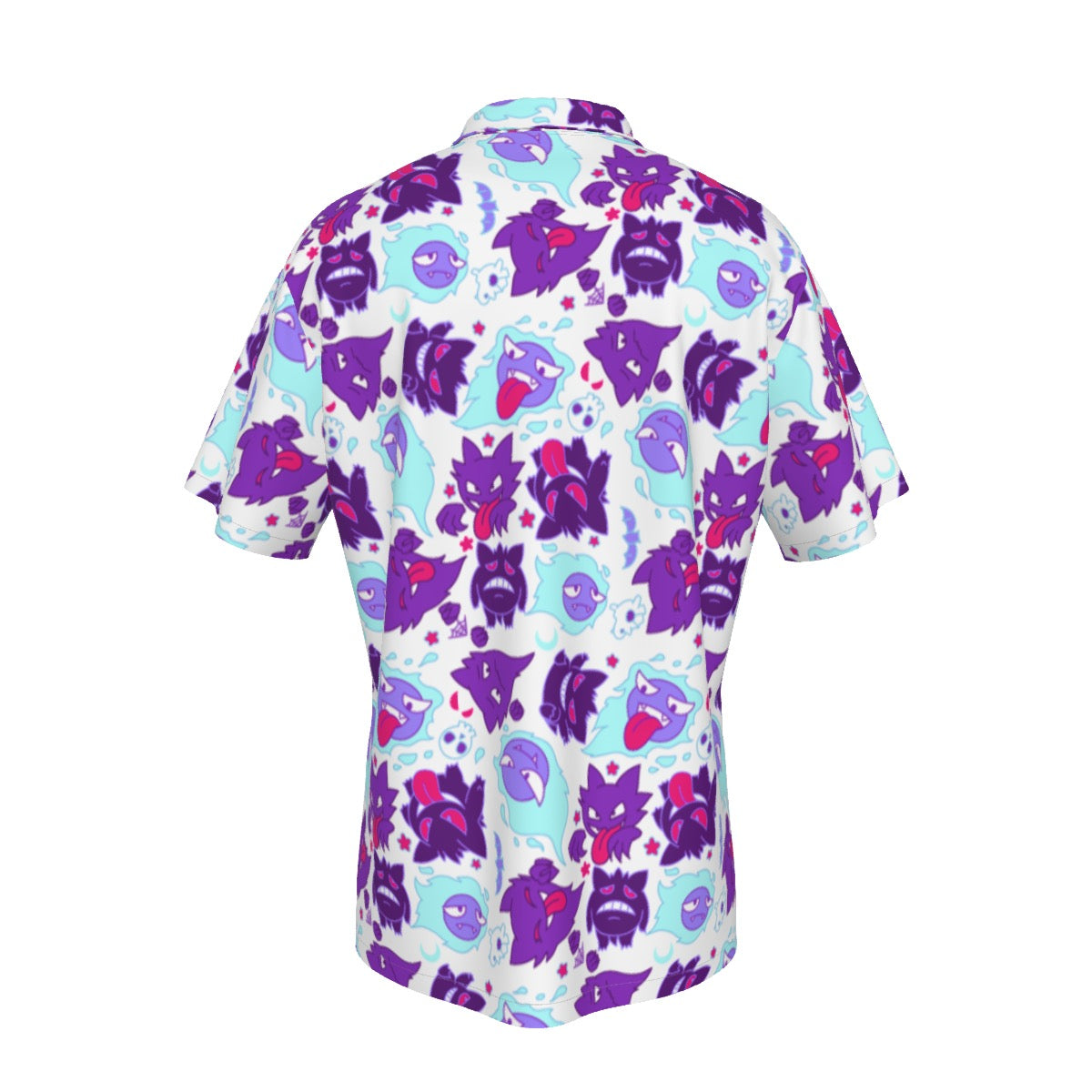 Gengar (White) Hawaiian Shirt