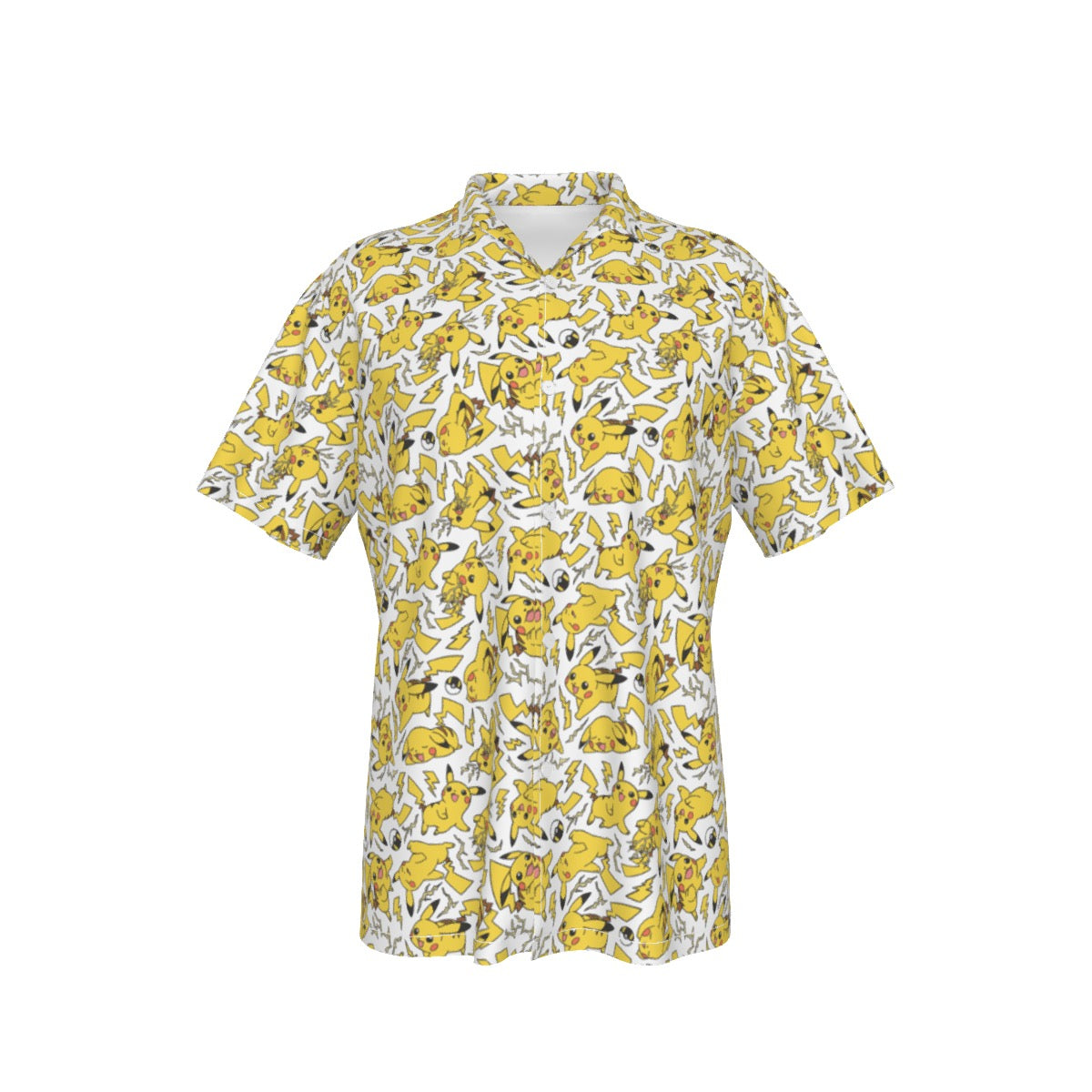 Pikachu (White) Hawaiian Shirt