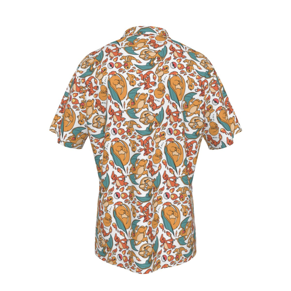 Charizard (White) Hawaiian Shirt