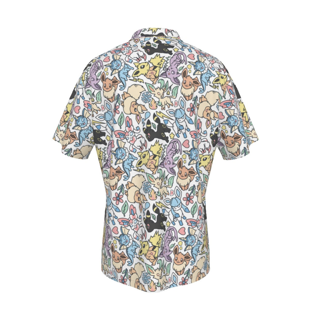 Eeveelutions (White) Hawaiian Shirt