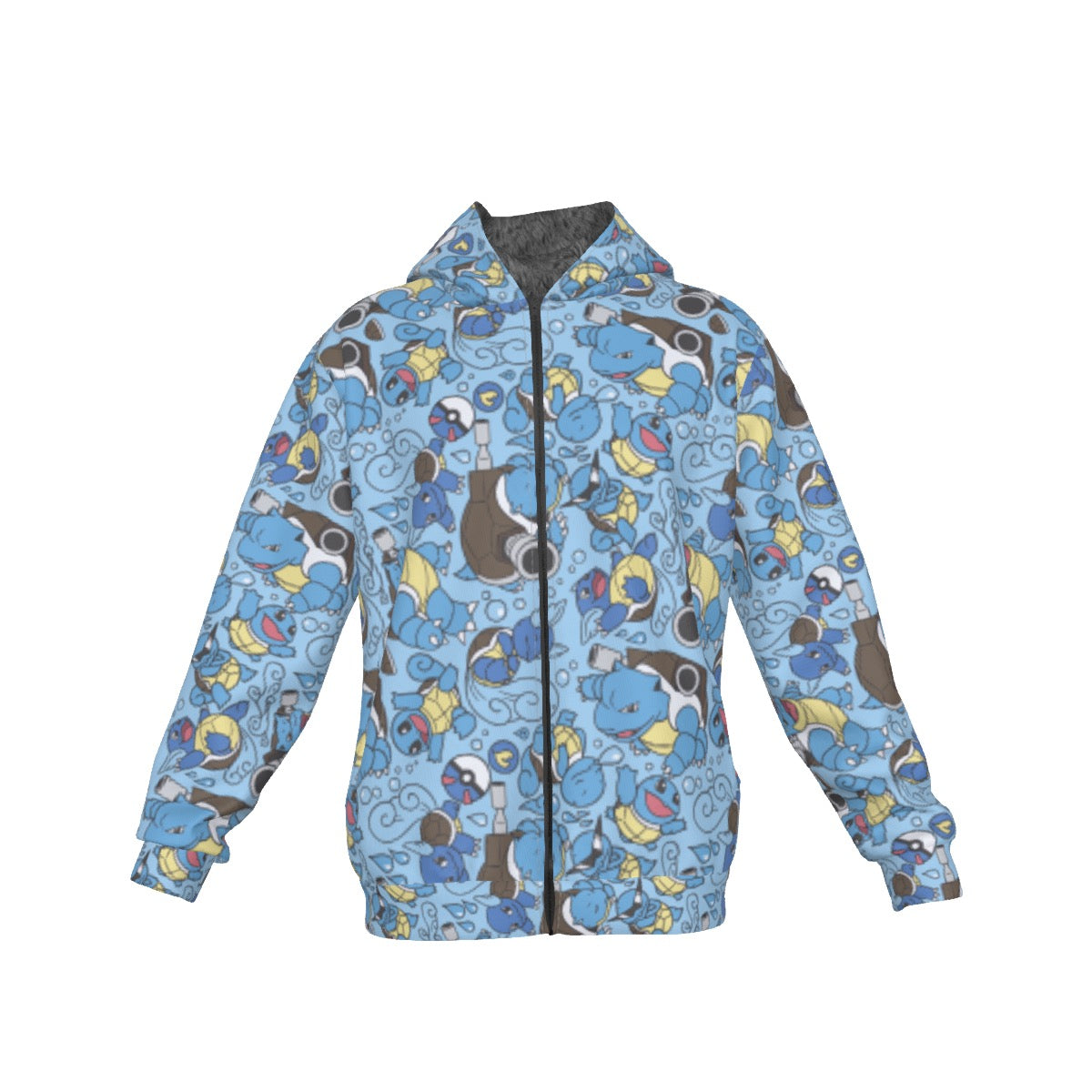 Blastoise (Light Blue) Pattern Hoodie