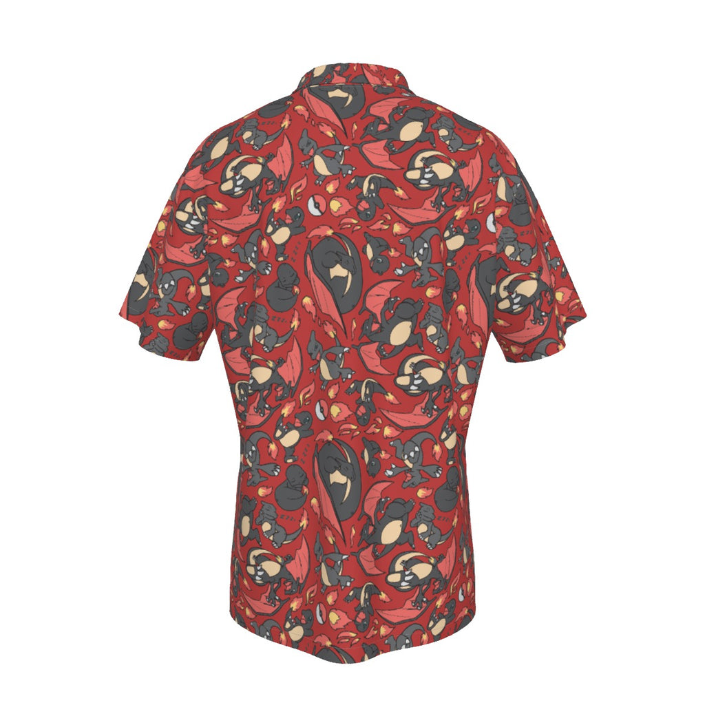 Charizard (Red) Hawaiian Shirt