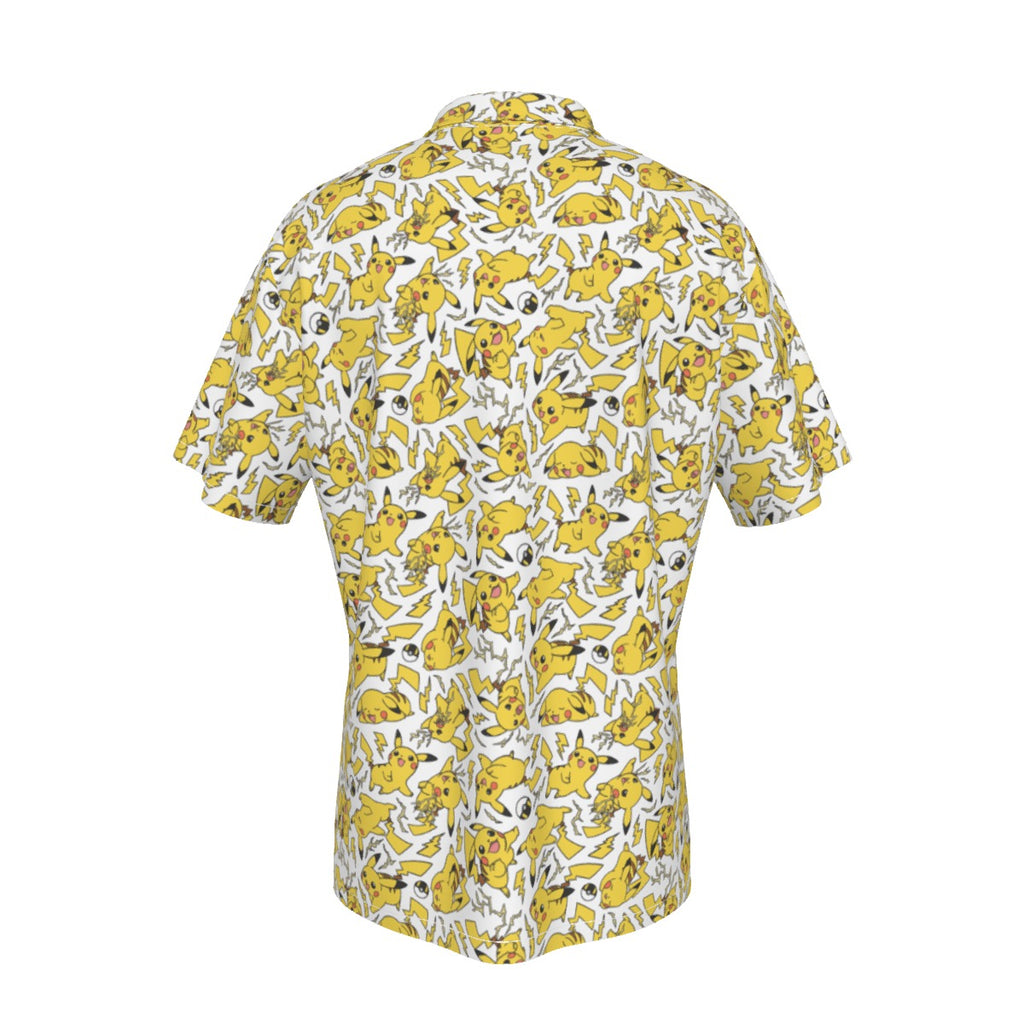 Pikachu (White) Hawaiian Shirt